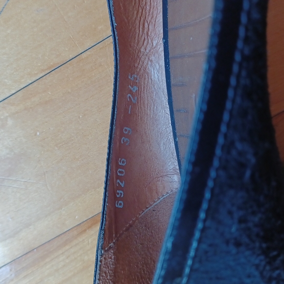 La Saunda Italian leather shoes 👞 size US8 - Picture 9 of 11
